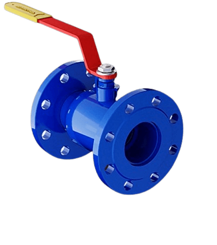 Кран шаровый стандартнопроходной 11с67п 2ЦФ Ру16