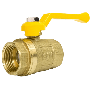 Кран шаровый латунный 11Б27П STI (Газ)