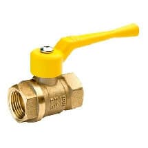 Кран шаровый латунный 11Б27П STI (Газ) ДУ50 г/г