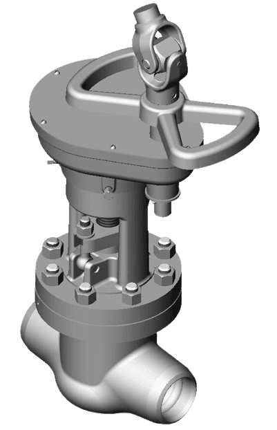 Задвижка 1511-150-КЗБ (2с-25-1) Ду150 Ру100